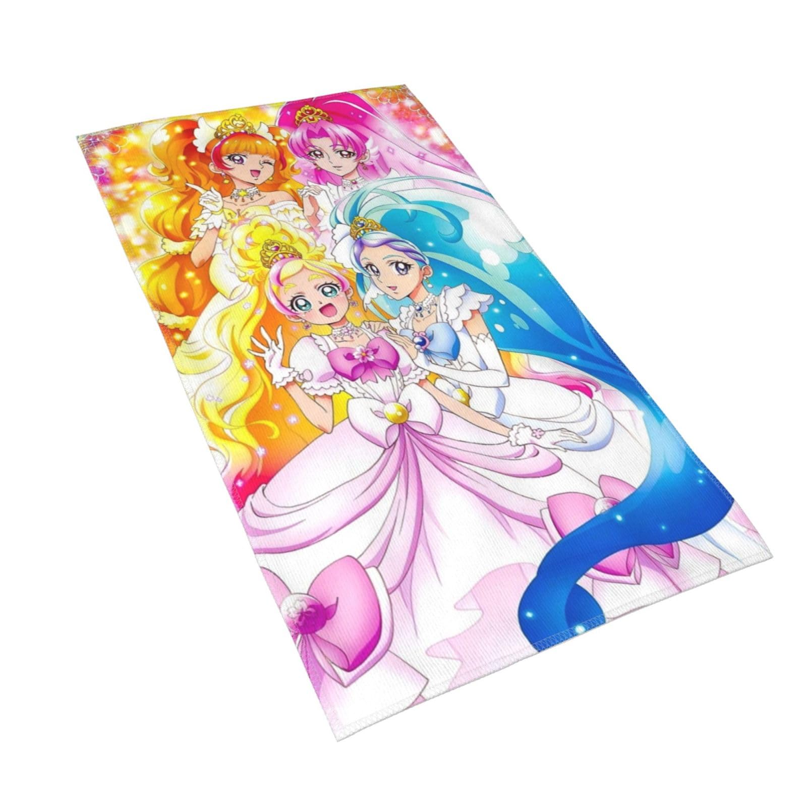 Amazon｜Go！プリンセスプリキュア (1) 人気 フェイスタオル ビーチ